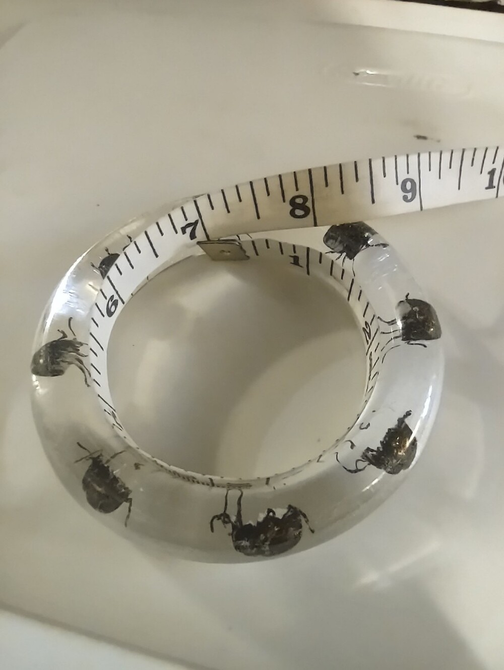 Clear Resin Beetle Bracelet Décor - Unbranded - Picture 3 of 4